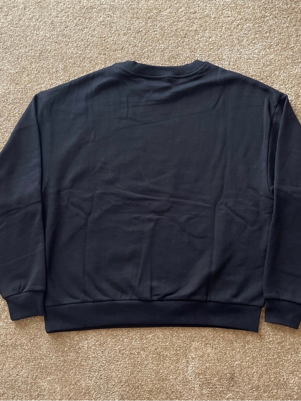 Alo Yoga Accolade Black Crewneck Sweatshirt - NEW - Picture 2 of 4
